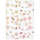 Porte-bloc Moderne Design Monogram Girly Motif 1974 (Dos)