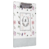 Porte-bloc Moderne et élégant Monogramme Motif fille #3 (Swatch)