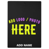 PORTE-BLOC MODERNE ET MODERNE PERSONNALISABLE NOIR VÉRIFIÉ (Dos)