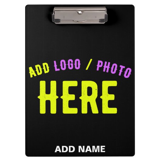 PORTE-BLOC MODERNE ET MODERNE PERSONNALISABLE NOIR VÉRIFIÉ (Devant)