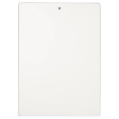 Porte-bloc Moderne Fleur Douce Nom Personnalisé (Dos)