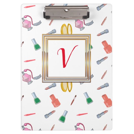 Porte-bloc Moderne Joli Red Chic Girl (Devant)