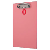 Porte-bloc Moderne Monogramme Professionnel Plat Initiales si (Gauche)