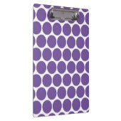 PORTE-BLOC MODERNE, POIS BLANC (Swatch)