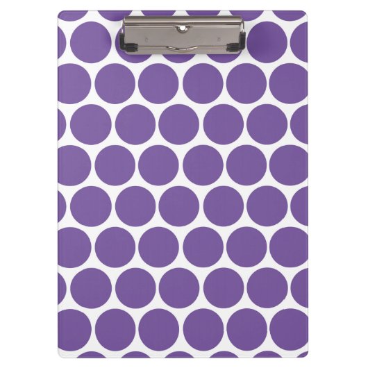 PORTE-BLOC MODERNE, POIS BLANC (Devant)