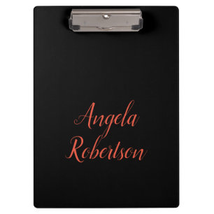 Porte-bloc Moderne simple minimaliste ajouter le nom