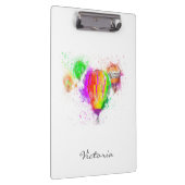 Porte-bloc Moderne, tendance et lumineux. Ajoutez votre nom (Swatch)