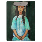 Porte-bloc Modigliani Alice Peinture d'Art Vintage (Devant)