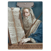 Porte-bloc Moïse et les dix commandements (Devant)