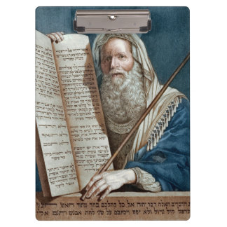 Porte-bloc Moïse et les dix commandements