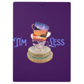 Porte-bloc Moments intemporels de thé - Coupes Surreal Nature (Dos)