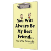 Porte-bloc Mon meilleur ami (Gauche)