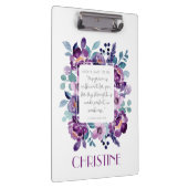 Porte-bloc Mon Porte - bloc d'aquarelle Grace violet  (Swatch)