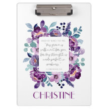 Mon Porte - bloc d'aquarelle Grace violet 