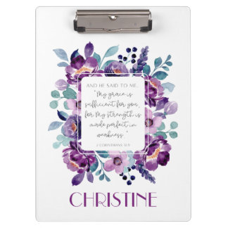 Porte-bloc Mon Porte - bloc d'aquarelle Grace violet