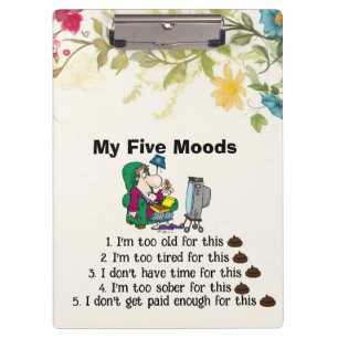 Porte-bloc Mon Porte - bloc des Cinq Moods