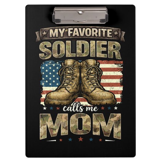 Porte-bloc Mon soldat préféré m'appelle maman (Devant)