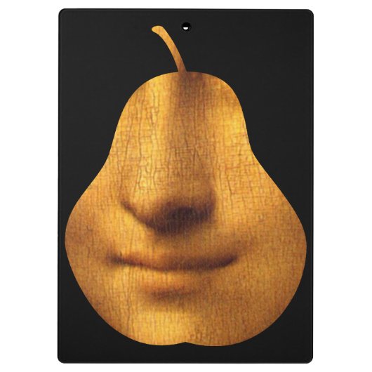 Porte-bloc MONA LISA Professeur d'art artistique Artiste Port (Dos)