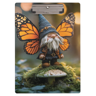 Porte-bloc Monarque Papillon ailé Gnome - Créature Imaginaire