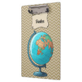 Porte-bloc Monde scolaire personnalisé (Gauche)