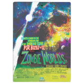 Porte-bloc Mondes Zombie Galaxie d'Halloween (Dos)