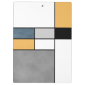Porte-bloc Mondrian inspiré (Dos)