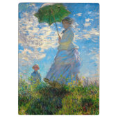 Porte-bloc Monet Femme Parasol Impressionnisme (Dos)