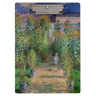 Porte-bloc Monet Garden Vetheuil Impressionim Peinture