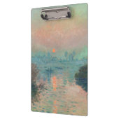 Porte-bloc Monet Sunset Seine Beaux-Art Impressionnisme (Gauche)