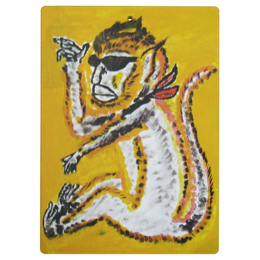 Porte-bloc Monkey Circus Art (Dos)