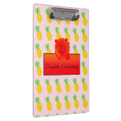 Porte-bloc Monogramme apaisant au soleil de l'ananas (Swatch)