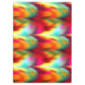 Porte-bloc Monogramme Arc-en-Ciel Funky et Vibrant (Dos)