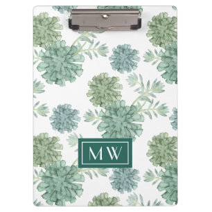 Porte-bloc Monogramme Bonheur des Plantes Motif réussi