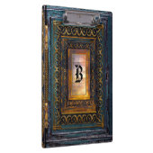 Porte-bloc Monogramme d'Algortex Elkin, style de livre ancien (Swatch)