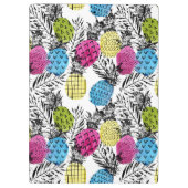 Porte-bloc Monogramme d'ananas et de palmettes | d'art de (Dos)