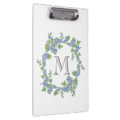 Porte-bloc Monogramme de couronne florale (Swatch)