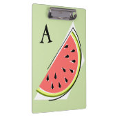 Porte-bloc Monogramme de tranche verte de pastèque (Swatch)