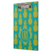 Porte-bloc Monogramme du fruit tropical | d'ananas (Gauche)