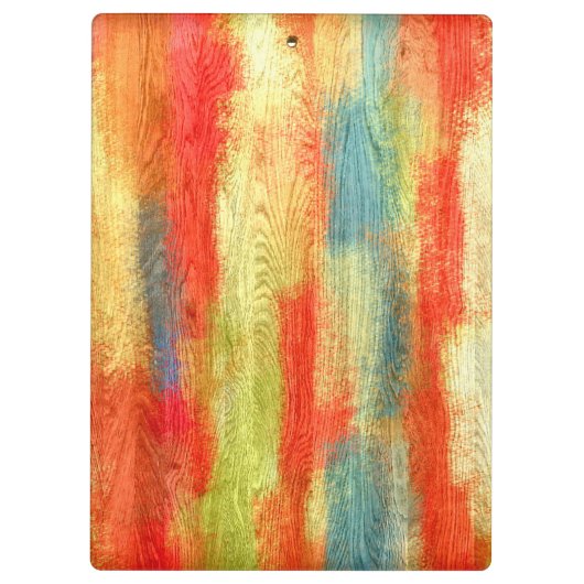 Porte-bloc Monogramme du grain de bois (Dos)