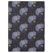 Porte-bloc Monogramme du lézard | de Zentangle (Dos)