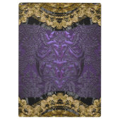 Porte-bloc Monogramme Élégant de Chalchadoriz Regal (Dos)