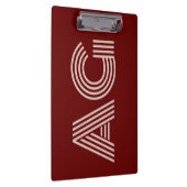 Porte-bloc Monogramme et vin beige moderne (Swatch)