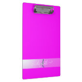 Porte-bloc Monogramme Fluorescent Rose (Swatch)