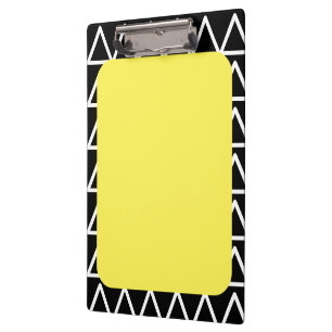 Porte-bloc Monogramme géométrique moderne