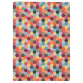 Porte-bloc Monogramme Géométrique Moderne Hexagon Porte - blo (Dos)