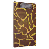 Porte-bloc Monogramme Giraffe Brown, Impression Jaune (Swatch)