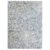 Porte-bloc Monogramme moderne Granit et or personnalisés (Dos)