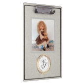 Porte-bloc Monogramme moderne Poupée à la mode (Swatch)