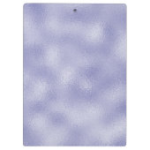 Porte-bloc Monogramme moderne violet à huile violette (Dos)