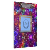 Porte-bloc Monogramme Motif moderne et élégant (Swatch)